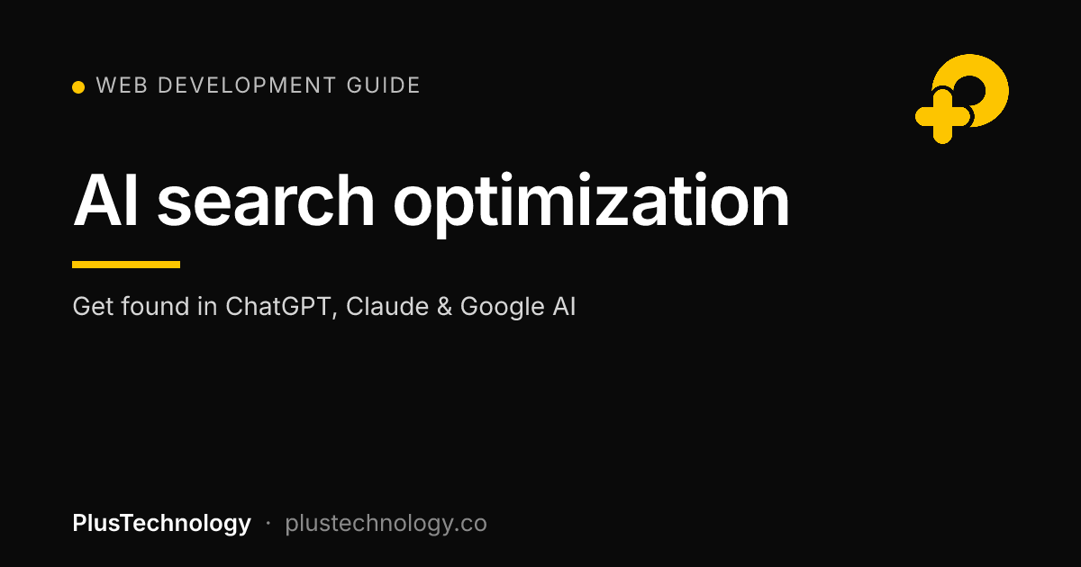 AI search optimization guide: get found in ChatGPT and AI search
