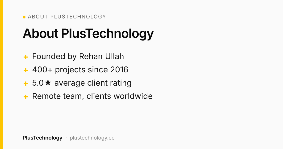 About PlusTechnology: founder, track record and rating